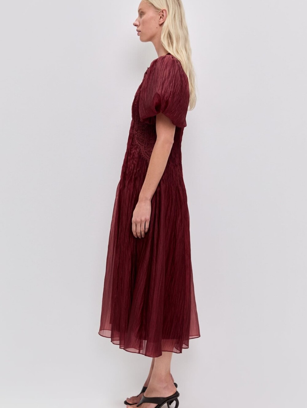 AJE Ophelia Lace Midi Dress - Picture 4 of 14